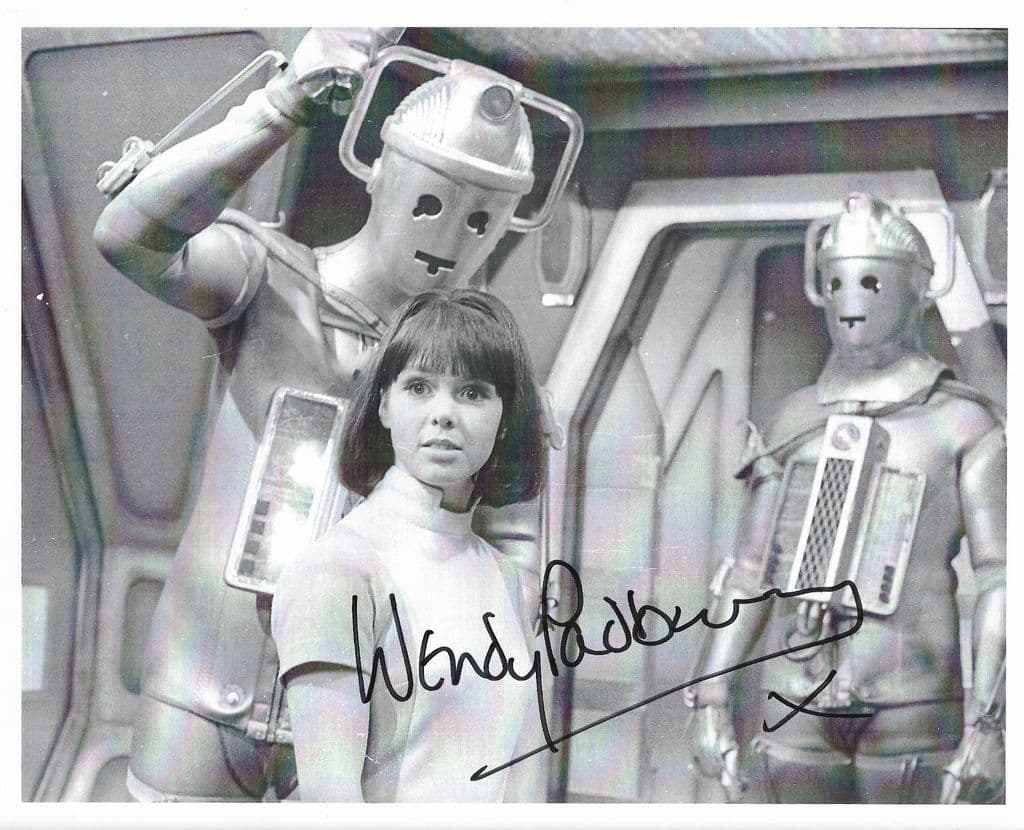 Doctor Who Autograph Signed Photo WENDY PADBURY Zoe 