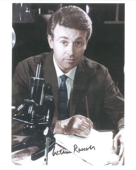 William Russell DOCTOR WHO Ian Chesterton Genuine Signed Autograph 10x8 COA 