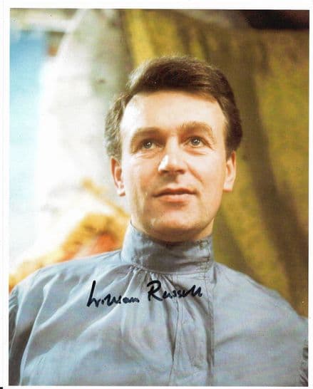 William Russell "Ian Chesterton"DOCTOR WHO genuine signed autograph 10x8 COA 11593