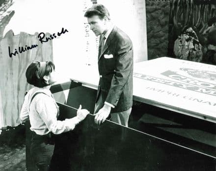 William Russell "Ian Chesterton"DOCTOR WHO genuine signed autograph 10x8 COA 11594