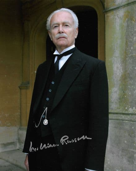 William Russell  "Ian Chesterton DOTOR WHO" genuine signed autograph 10x8 COA 11986