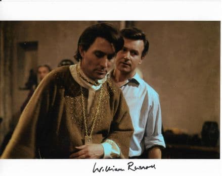 William Russell  "Ian Chesterton DOTOR WHO" genuine signed autograph 10x8 COA 11990