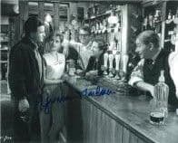 Yvonne Monlaur Hammer Horror Star VERY RARE Genuine Signed Autograph 10 X 8 COA