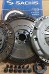 AUDI A2 1.4 TDI DUAL TO SMF FLYWHEEL & SACHS CLUTCH KIT - WITH ALL BOLTS