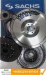 AUDI A3 2.0 TDI CONVERTIBLE FLYWHEEL, CLUTCH PLATE, SACHS COVER, CSC & ALL BOLTS