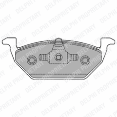 Brake Pads Front 256 x 22mm (With Wear Indicators)