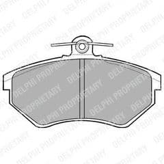 Brake Pads Front 256mm Solid