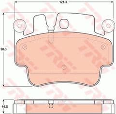 Brake Pads Front 986 Boxster 3.2S