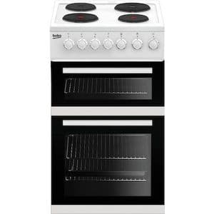 Beko EDP503W Double Oven Electric Cooker