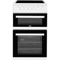 Beko EDVC503W Electric Cooker with Double Oven