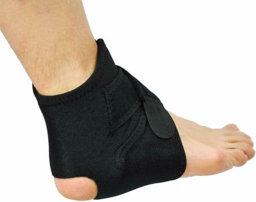 Ankle Support, One Size, Black Breathable Advanced Ankle Strap