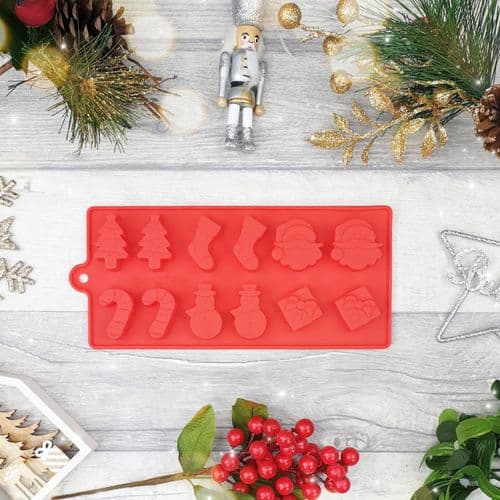 Christmas Festive Silicone Mould