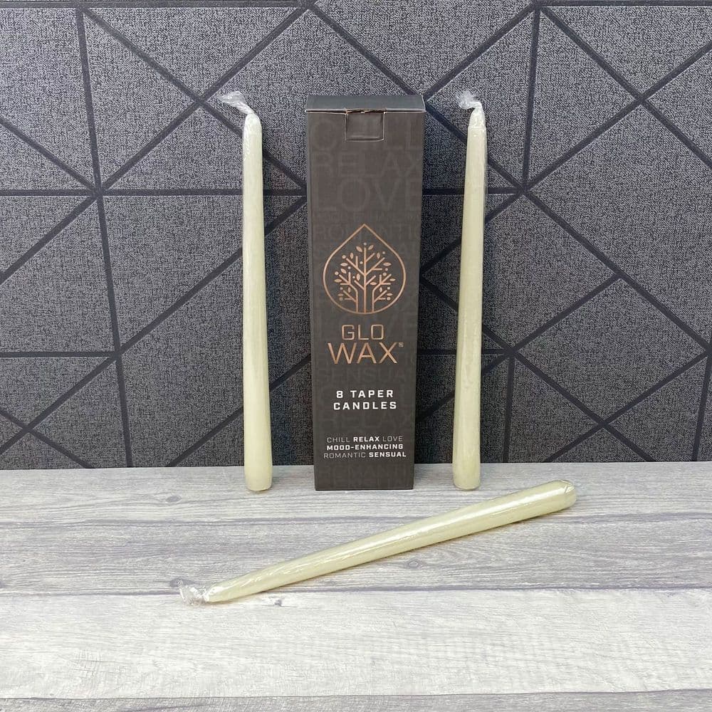 Glo Wax Taper Candles