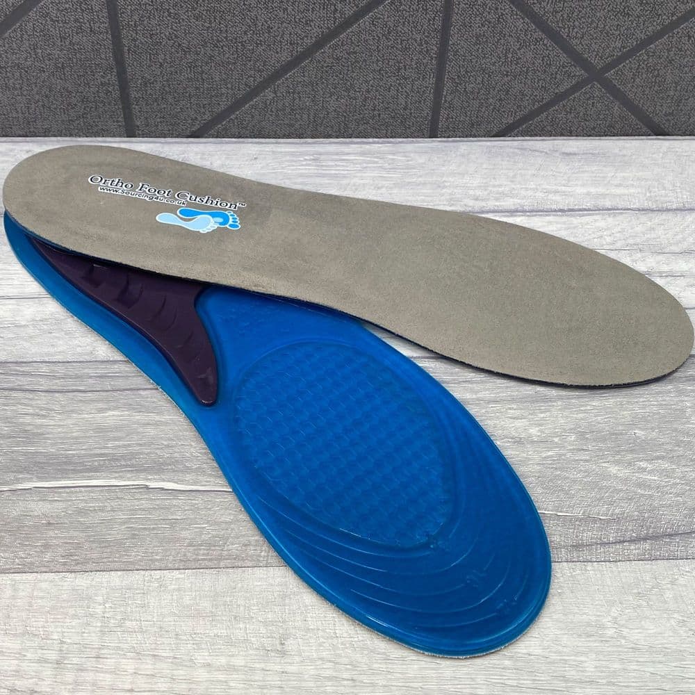 Silicone Insoles Foot Arch Support High Quality New Gel Orthotic Massaging Ortho