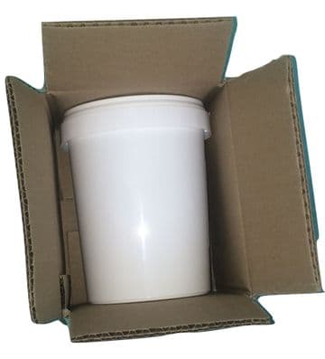 6" x 5" x 5" Extra Strong Double Wall Cardboard Box for 1 Litre Tubs 150x120x120mm