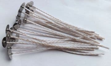 EC' 120mm Length Cotton / Linen Wicks for Soy Candles