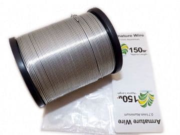 Bare Aluminium Wire Spools - 0.56mm - 4.55mm